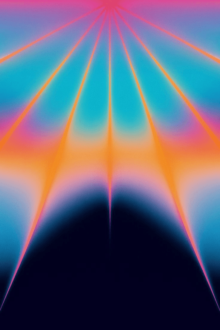Ilustración luminosa de Migle